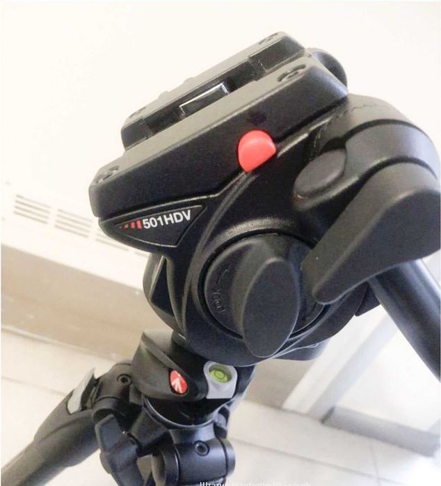Штатив Manfrotto 055XPROB+Manfrotto 501HDV