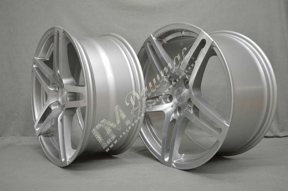 Felgi ISPIRI ISR12 19" 8,5J ET45 + 9,5J ET45 5X112 Silver Brushed