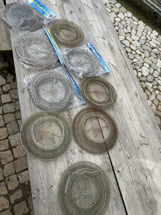 Cesta de arame para pesca