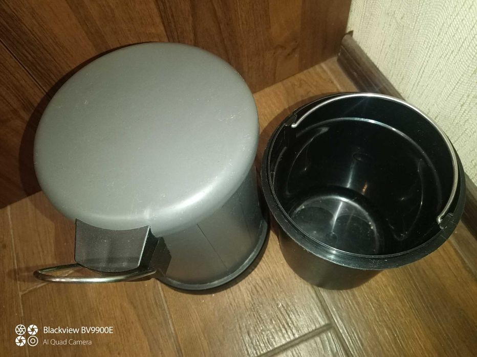 Мусорный бак IKEA TOFTAN 4 л серый