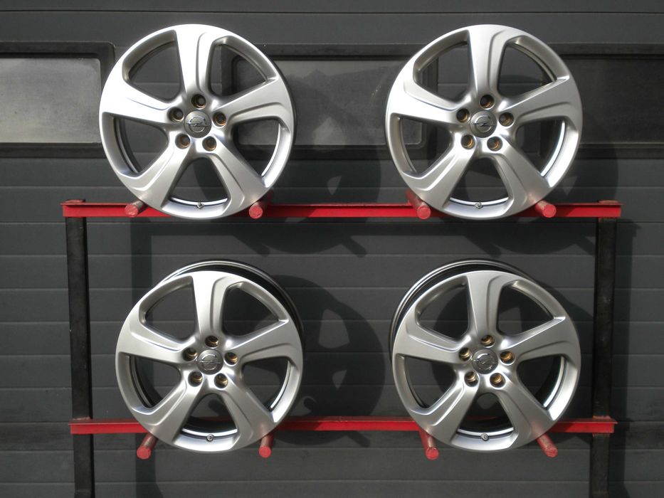 Felgi aluminiowe fabryczne 17 5x110 Opel Adam Corsa D E czujniki TPMS