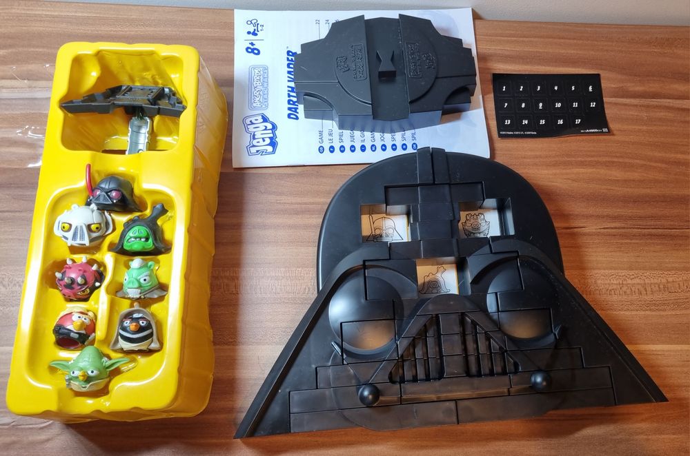 Angry Birds Star Wars Jenga Darth Vader