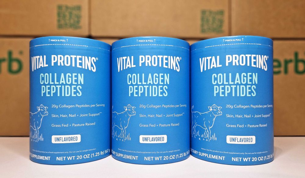 Колаген Vital Proteins Collagen Peptides, пептиди колагену, 567г