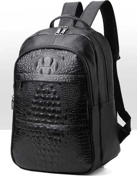 Чоловічий шкіряний мужской брендовый рюкзак для чоловіків шкіра кожа