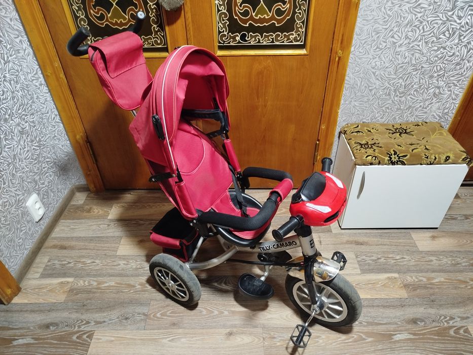 Велосипед детский с ручкой