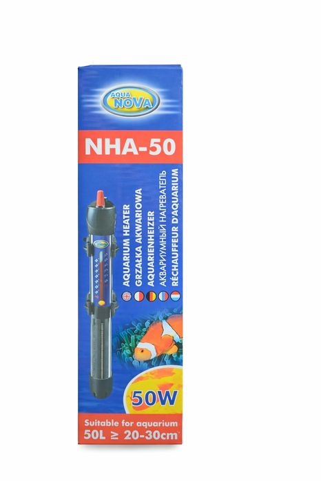 Aqua Nova NHA-50 50W grzałka akwariowa z termostatem nowa do (105)
