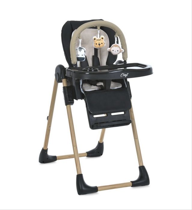 Продам новий стільчик для годування  El Camino ME 1115-W CRAFT Black