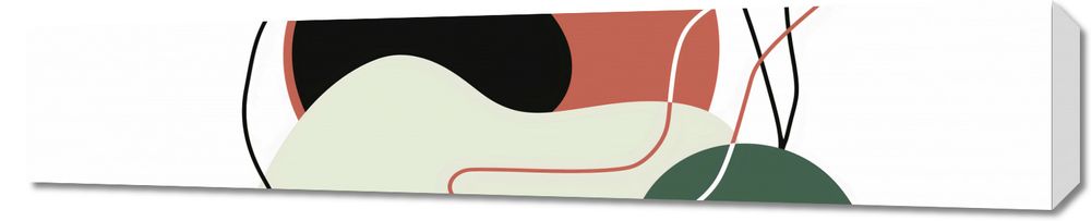 Obraz 100x20cm Płaszczyzny