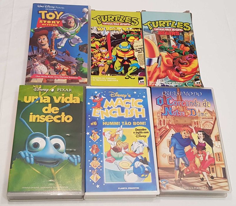 Filmes em VHS Originais