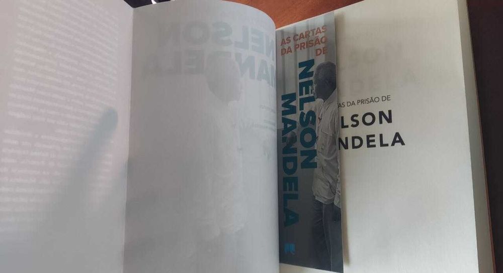Livro As Cartas da Prisão de Nelson Mandela