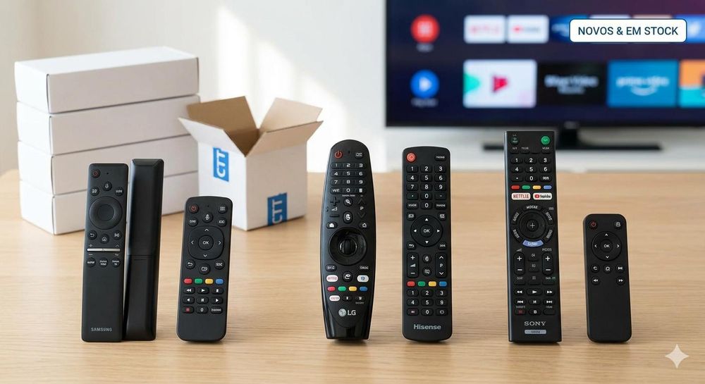Comandos TV todas as marcas (Samsung,LG,Silver e outras marcas)