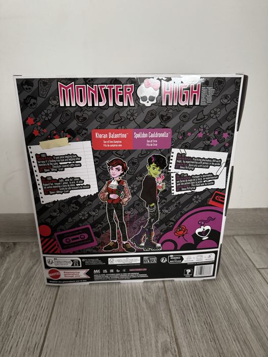 Monster High Kieran Valentine i Spelldon Cauldronello