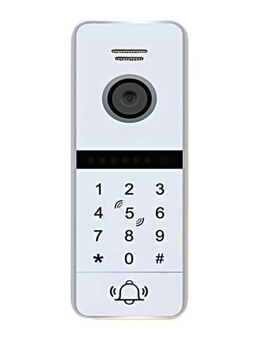 Campainha c/ Câmara HD 130° * IP65 * Acesso c/ Cartão & Código * TUYA