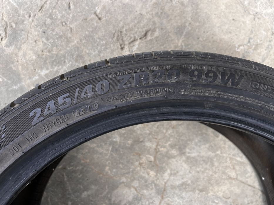 Резина, гума, Kumho 245 40 r20