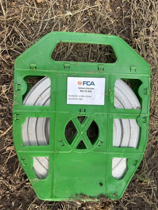 Taśma stalowa 20x0.7mm - 50m krążek