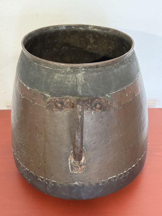 Tacho em cobre antigo – origem árabe (Argélia)
