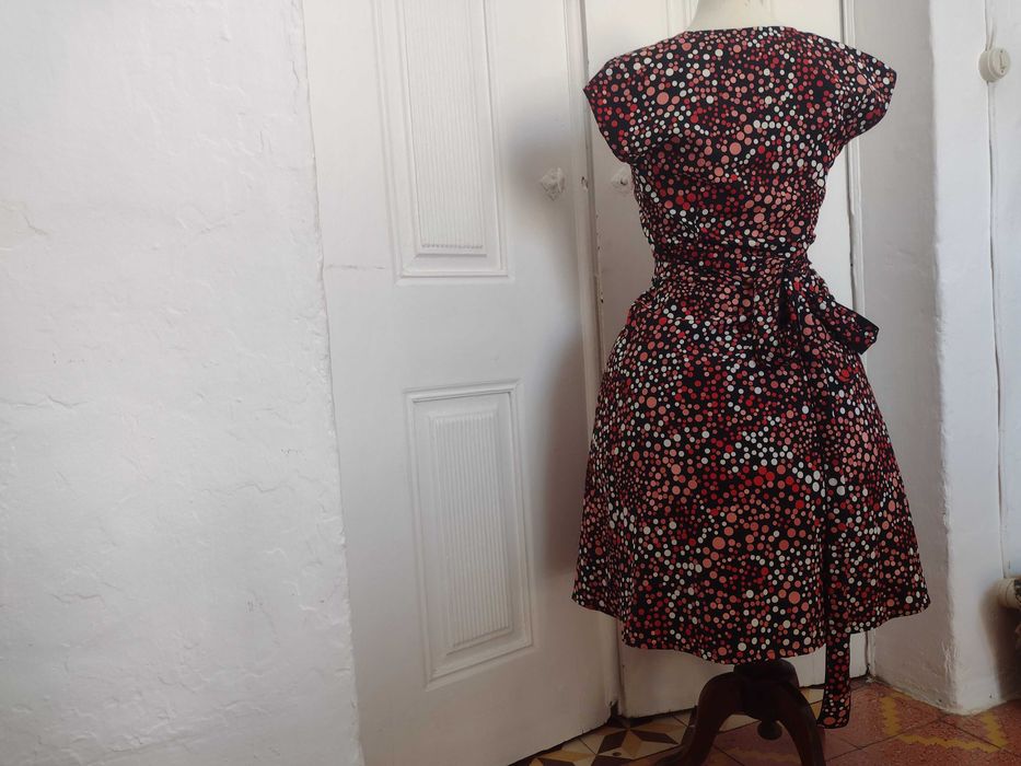 Vestido traçado La Redoute