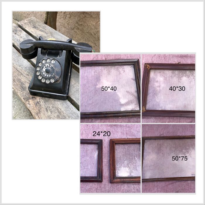 Старі речі (серпи, картини, рубанки, рамки і т.п.)