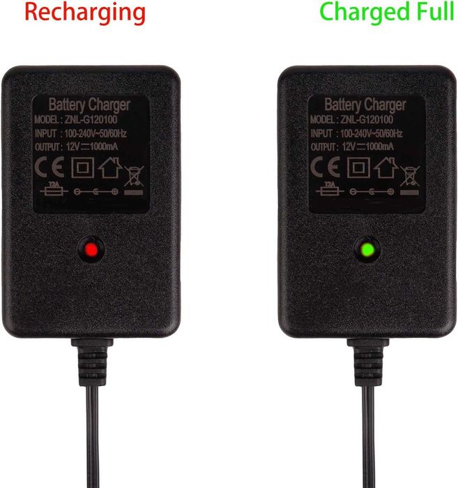 ŁADOWARKA DO AUTA I ZABAWEK na akumulator dioda 5,5 x 2,1 12V 1000mA