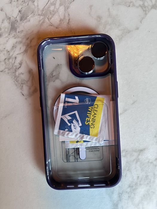 Чохол для iPhone 14, фіолетовий