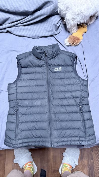 Жилет jack wolfskin пух 700