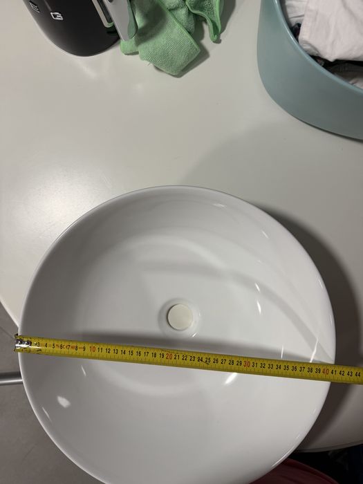 Lavatorio pousar redondo