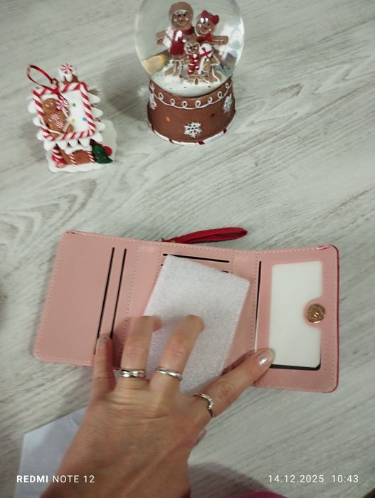 Portfel damski serca