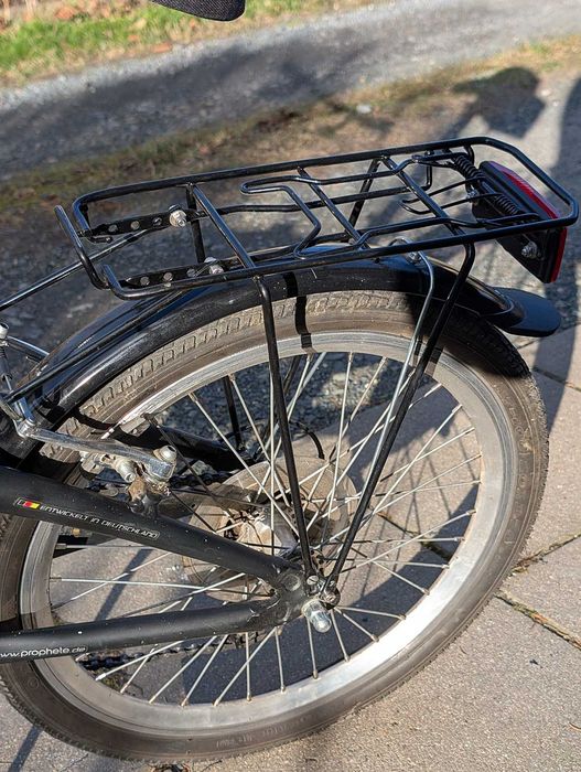 Rower składany składak Prophete Alu 20" bagażnik błotniki 7 biegów