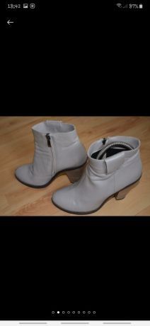 Обалденные итальянские кожаные ботильоны ботинки