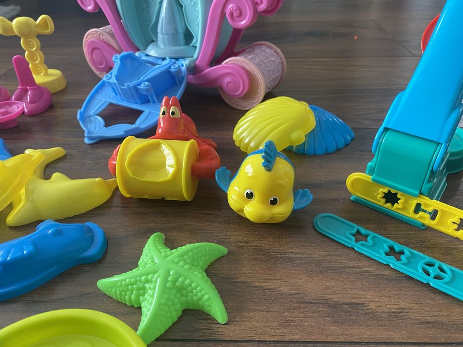 Play Doh Księżniczka dodatki gratisy ciastolina