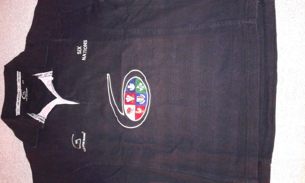 Camisola Râguebi, torneio 6 nações.