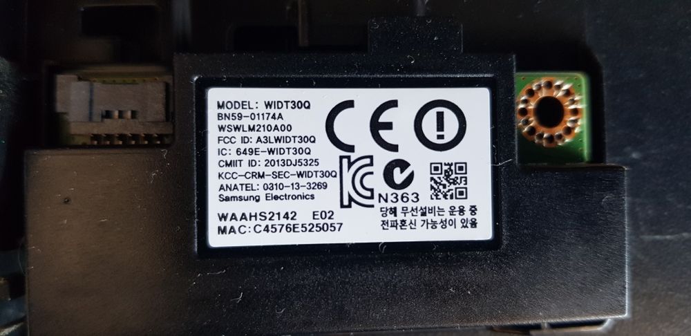 Mainboard e fonte tv led samsung