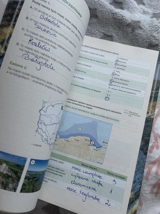 Karty pracy ucznia z geografii 3