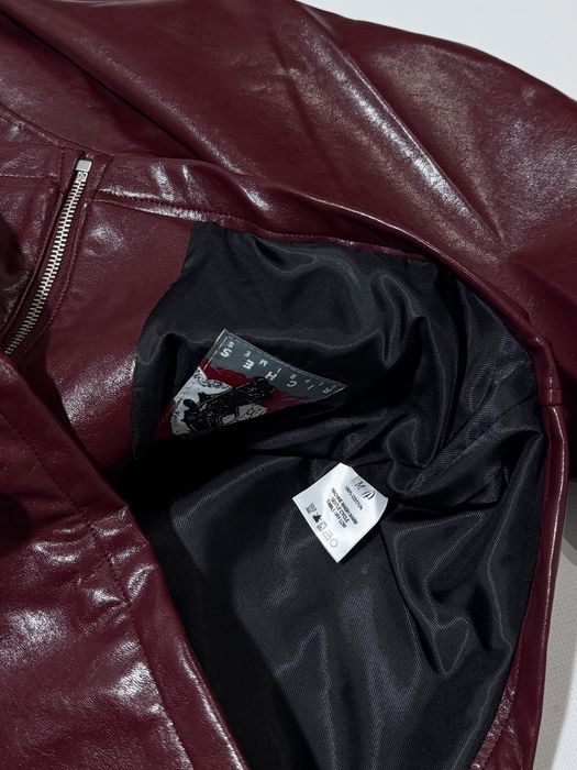 куртка кожаная Enfants Riches Deprimes Melancholy Rich Red Jacket