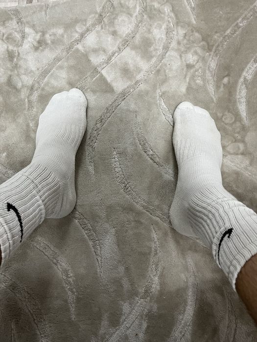 Skarpetki nike biale