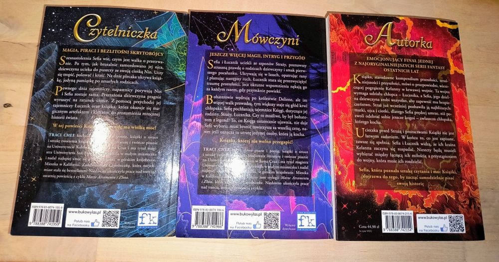 Trylogia Morze atramentu i złota. Tom 1-3 Traci Chee