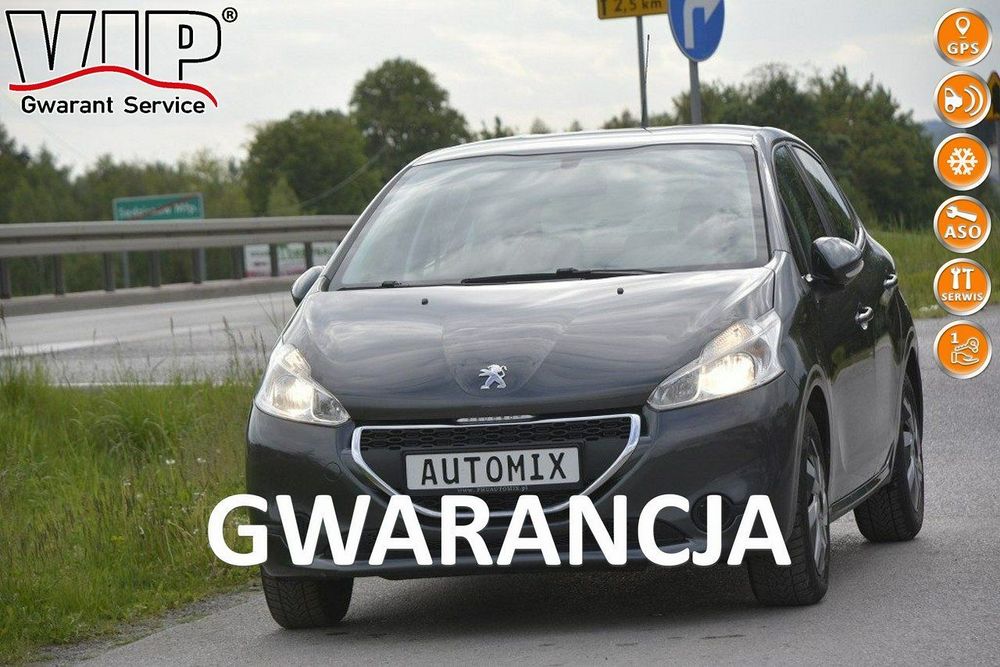Peugeot 208 1.2 Benzyna doinwestowany nawigacja gwarancja przebiegu bezwypadkowy
