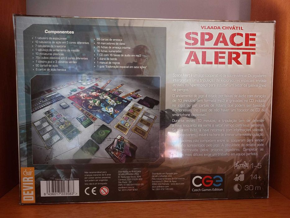 Space Alert (Board Game, Jogo de Tabuleiro)
