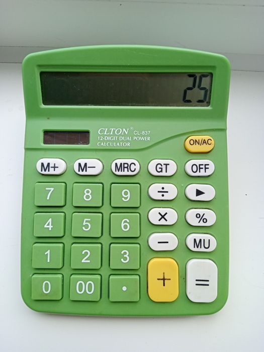 Калькулятор сонячний.