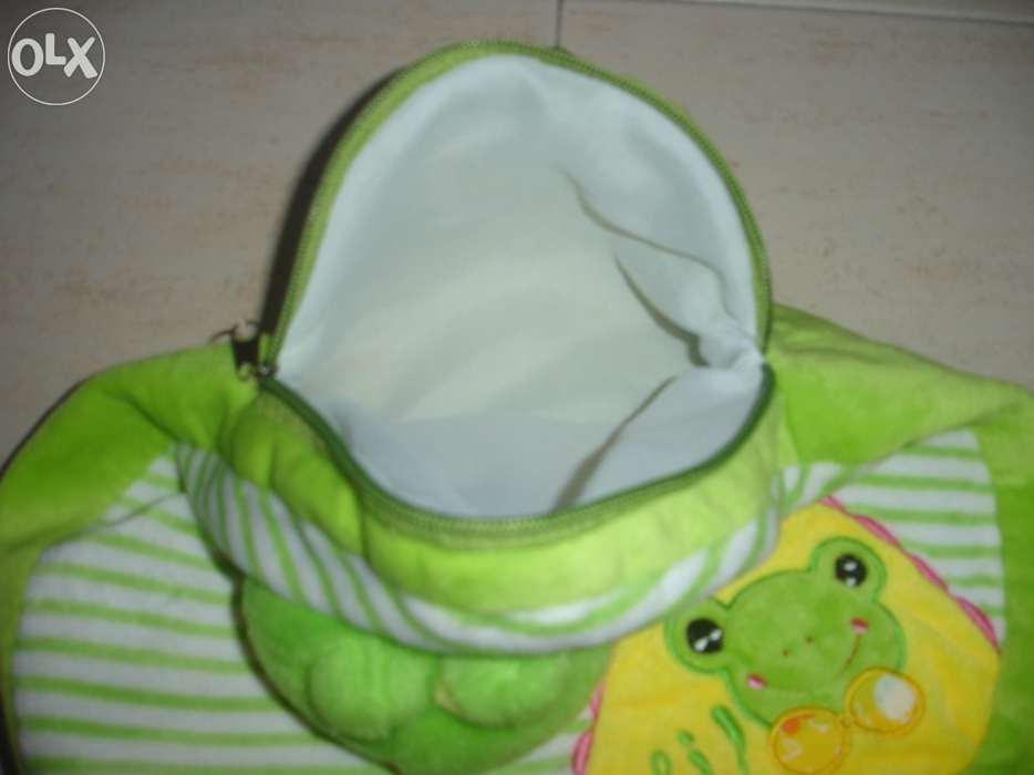 Mochila Criança Verde ( Como Nova )