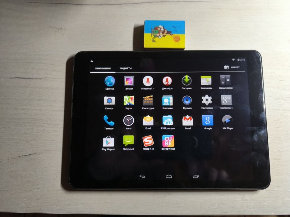 Продам планшет dual Android/Windows cube i6