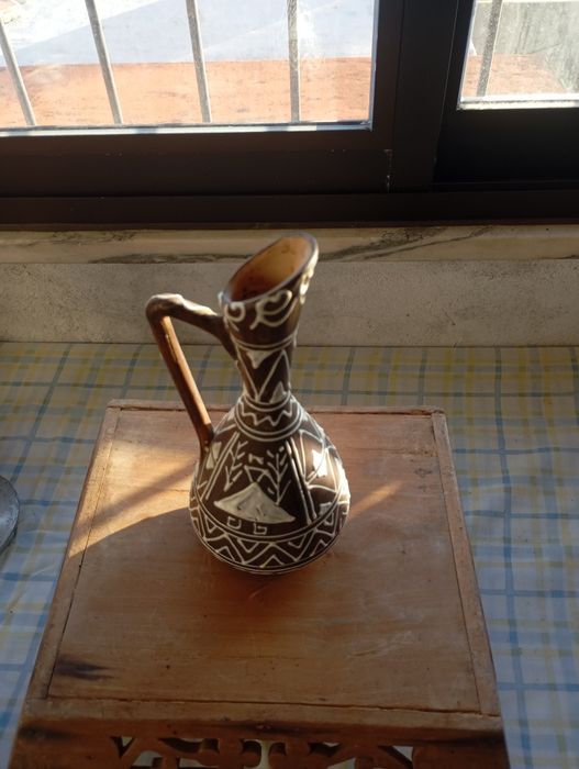 Jarro Decorativo em Cerâmica Artesanal483747098118082562