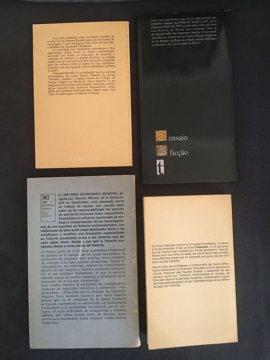 Braudel: Capitalismo/ História da Moeda/ Ouro e Moeda