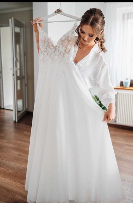 Suknia ślubna – rozmiar 38, kolor Ivory – stan idealny