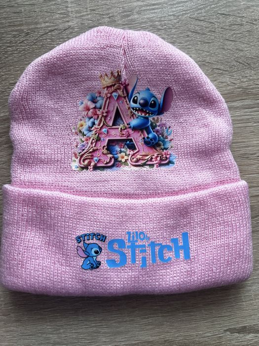 Шапка для девочки Стич