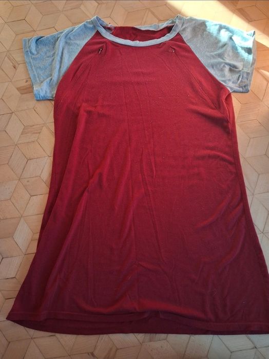 Koszula ciążowa czerwona