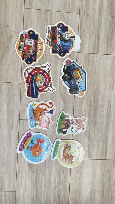 Puzzle duze zwierzatka, tomek i przyjaciele