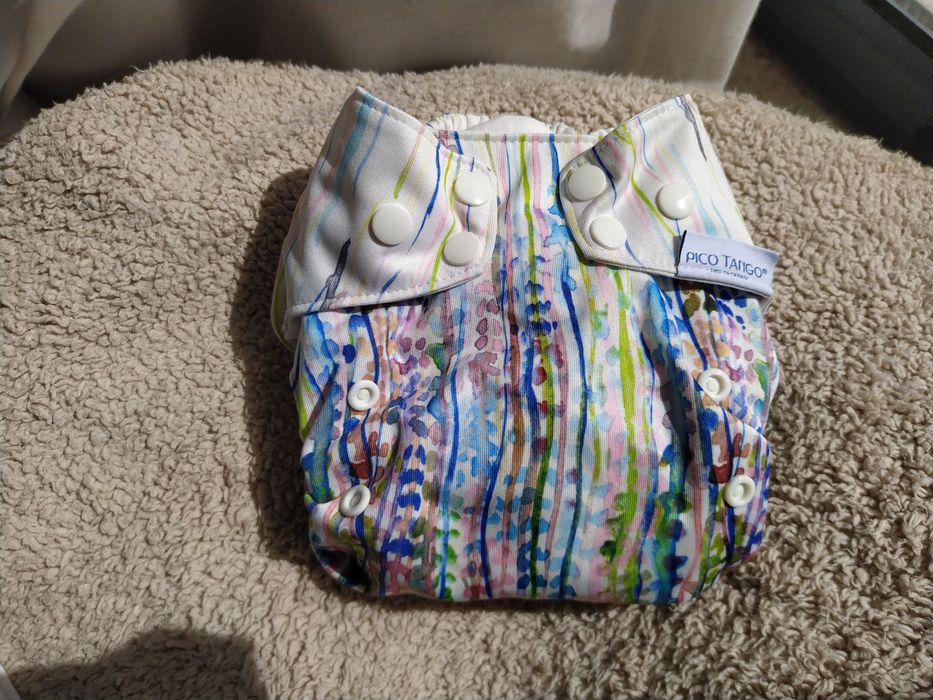 4 Fraldas reutilizáveis Pico Tango