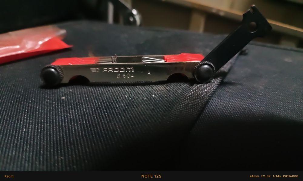 Ferramenta FACOM -Jogo de Lâminas de Espessura / Calibrador de Folgas