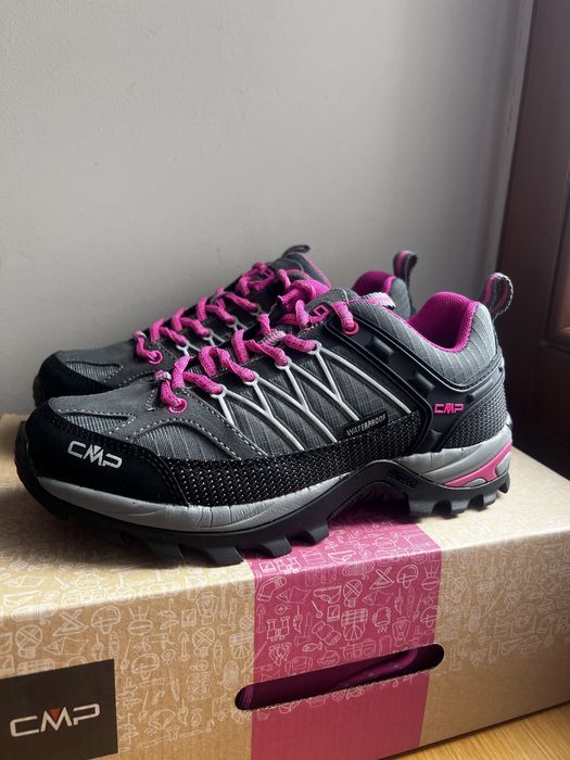 Cmp damskie buty górskie trekkingowe 37 różowe szare Kraków